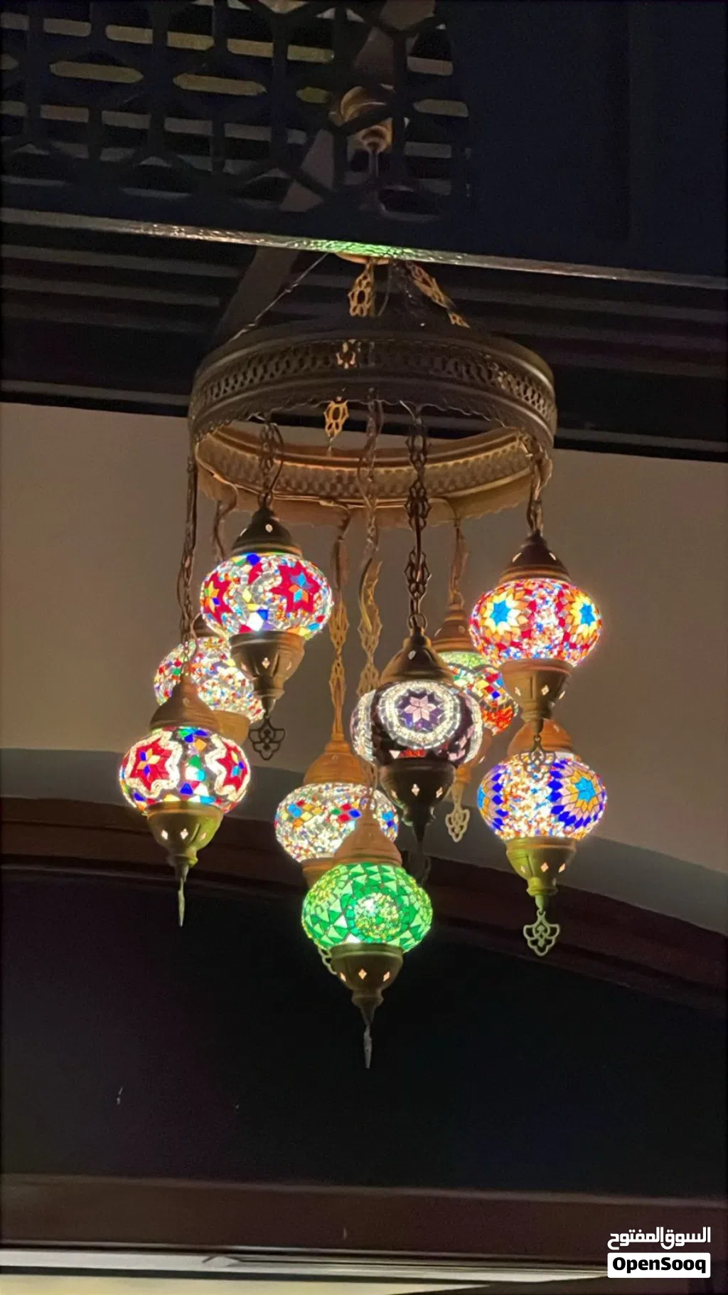Multi-Globe Bohemian Turkish Chandeliers