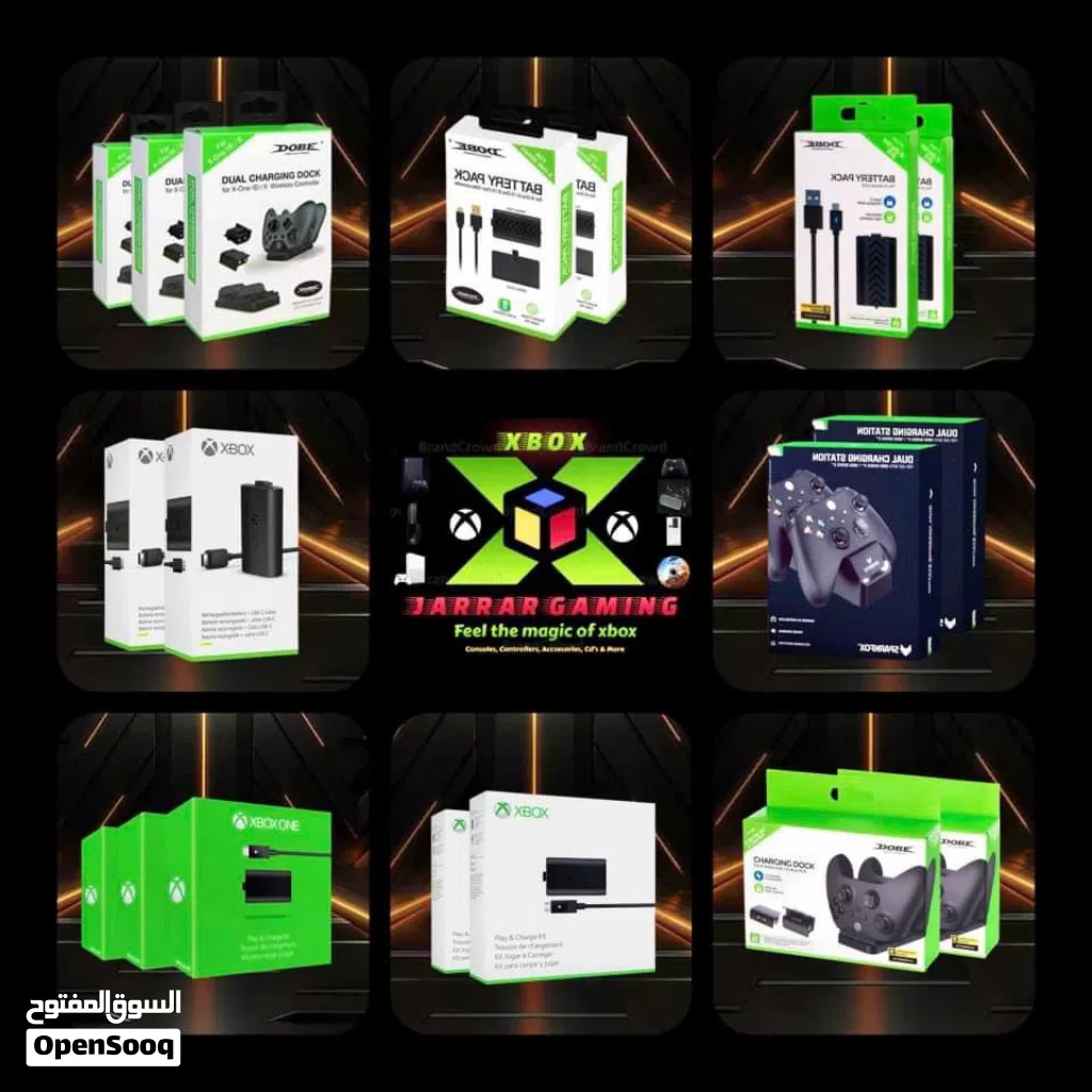 Xbox Rechargeable Battery’s for series x/s & one x/s بطاريات شحن أيادي تحكم إكس بوكس سيريس & ون