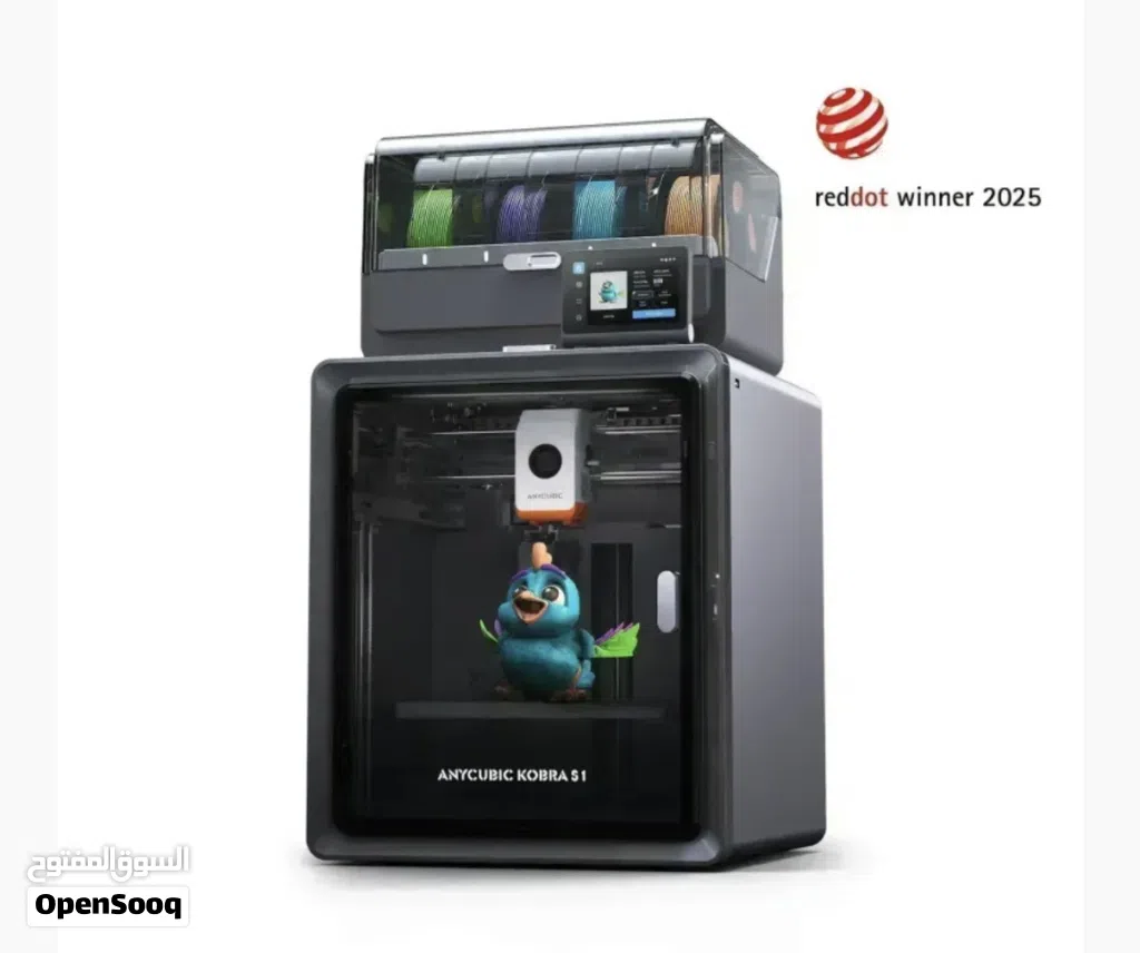 طابعة المجسمات ثلاثية الأبعاد اAnycubic Kobra S1 - High Speed 3D Printer