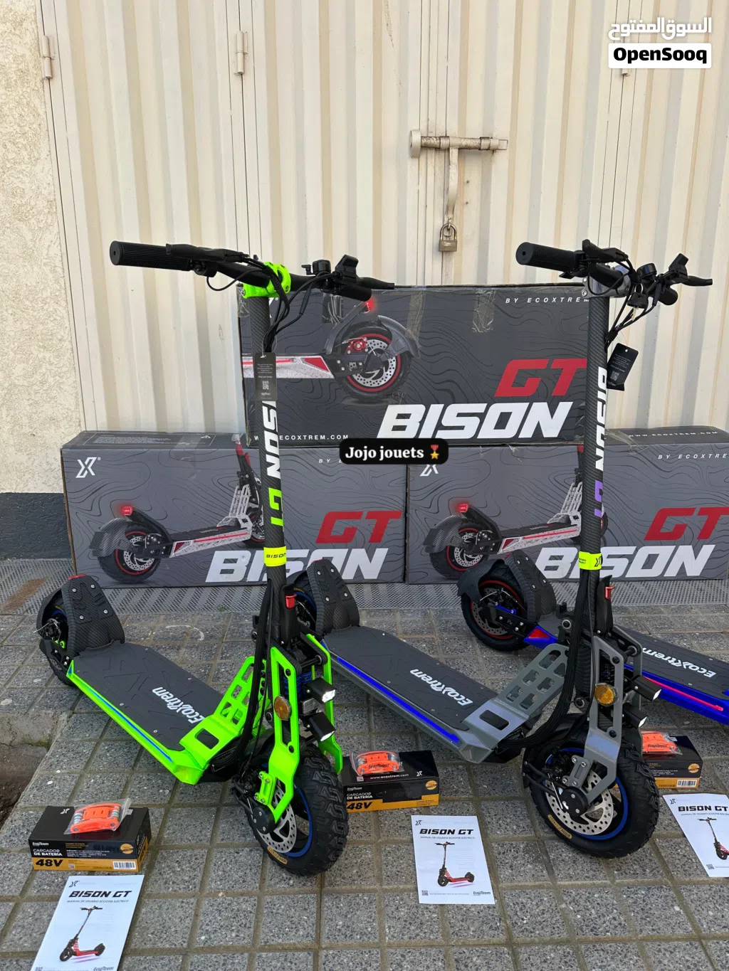 TROTTINETTE ÉLECTRIQUE BISON GT CARBON 1000W