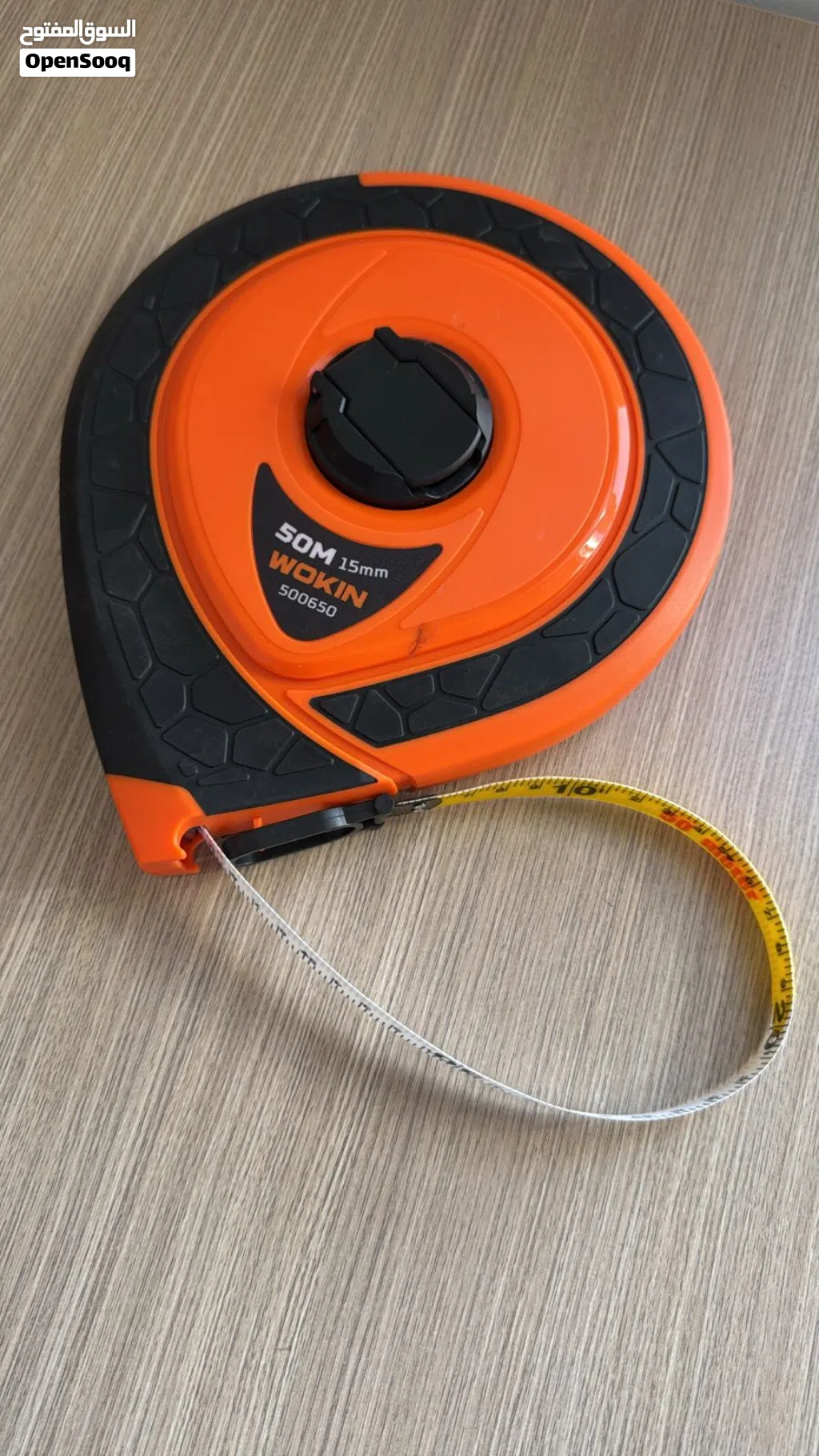 WOKIN Measuring Tape Long 50mm with SIYAB TRADING شريط القياس ( فوت ) 50 متر مع سياب للتجارة