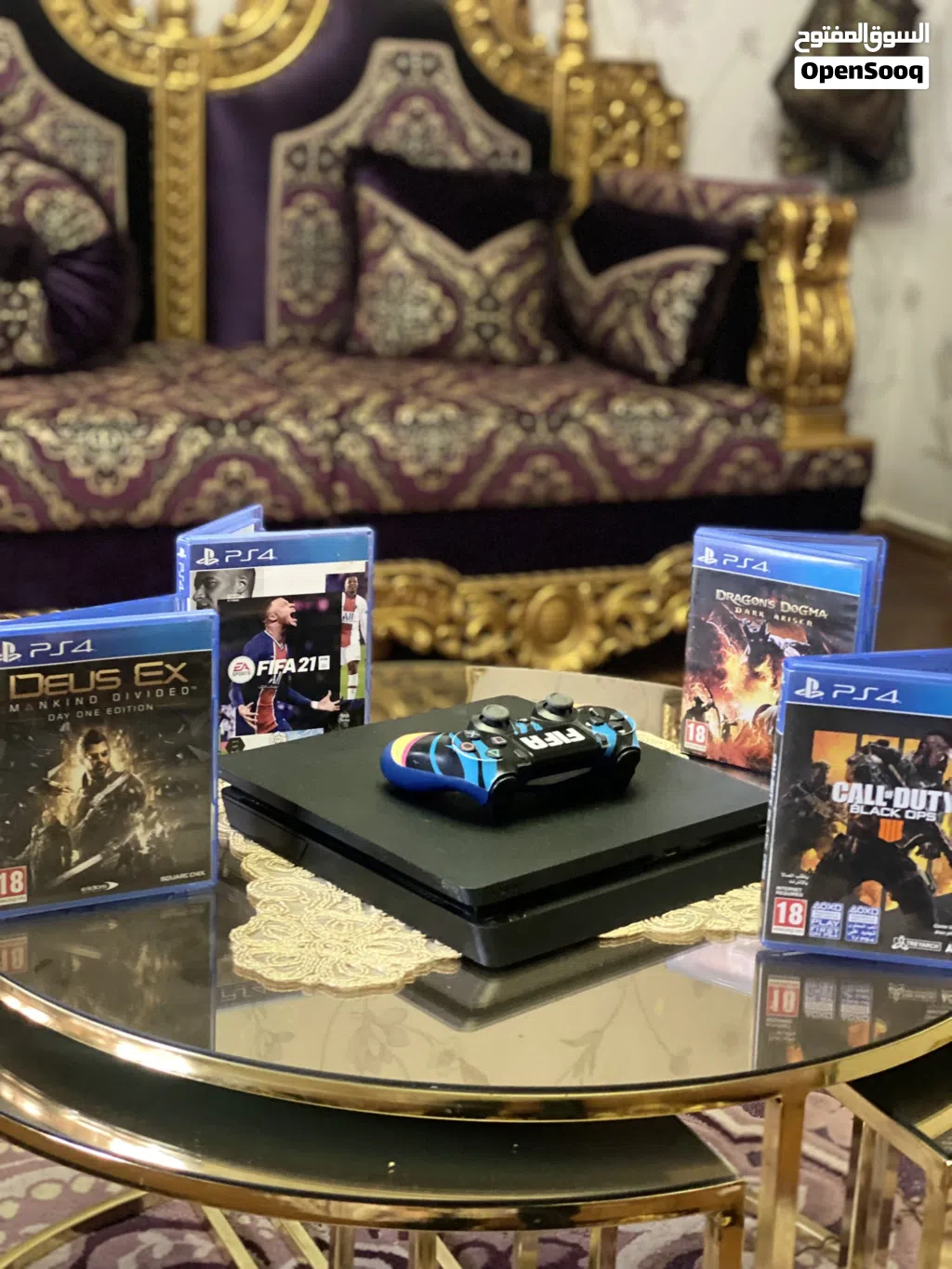 بلاستشن 4 سليم تحديت 13.50 للبيع أو تبديل بي فور مهكر