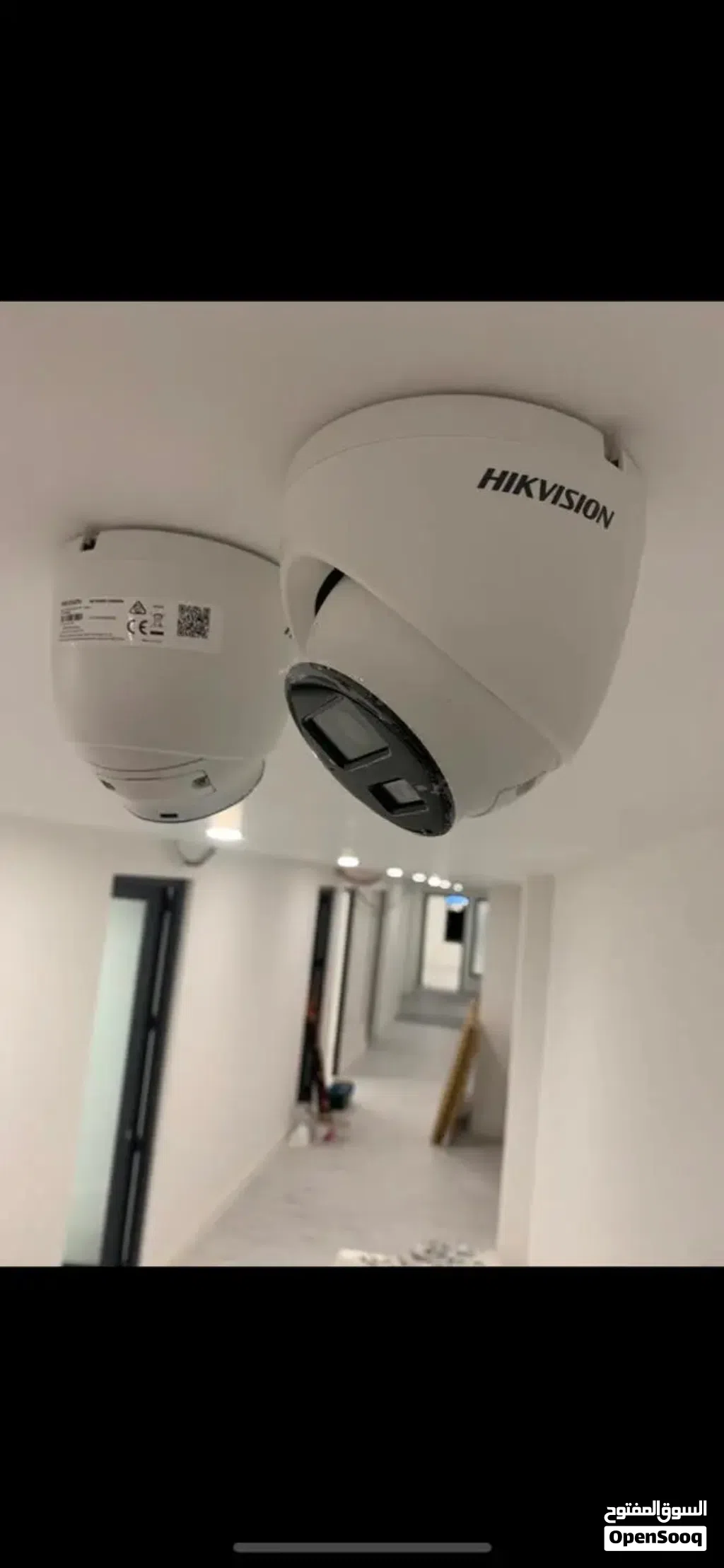 فني تركيب كاميرات مراقبة شركات عالمية Hikvision &unv&dahwa