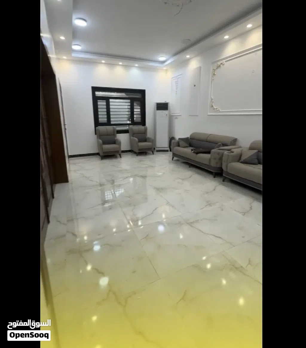 بيت للايجار في البراضعيه موثث بالكامل بناء حديث