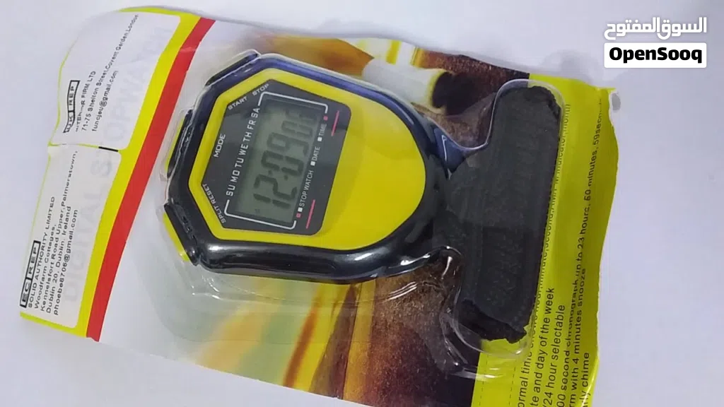 Waterproof Stopwatch Digital Handheld LCD Timer Sports Counter Y1J4