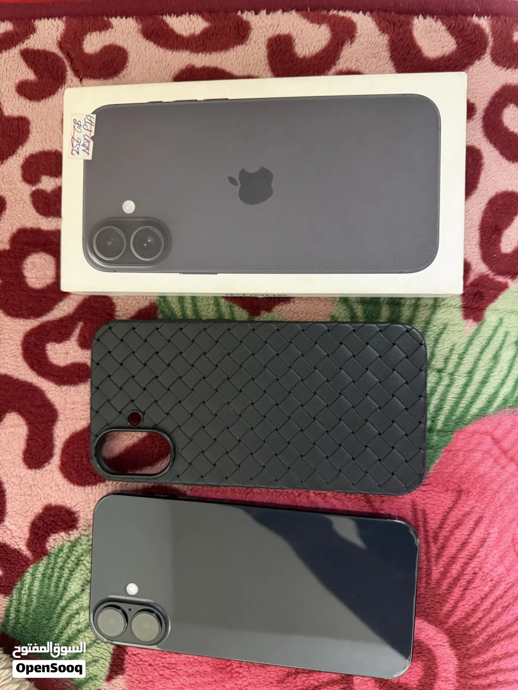 iPhone 16 Plus 256GB Black Factory Unlocked 94% Battery Excellent Condition