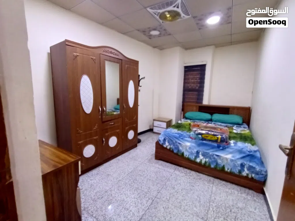 شقة حديثة مؤثثة للإيجار في مناوي باشا تؤجر للعوائل والمكاتب والموظفين والشركات والطلبة