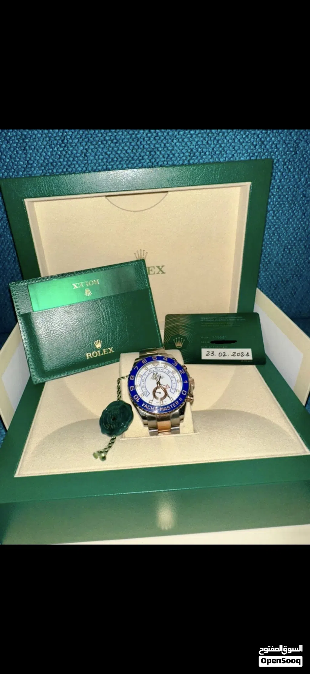 Rolex Yacht Master II Rose gold (Mercedes perpetual)