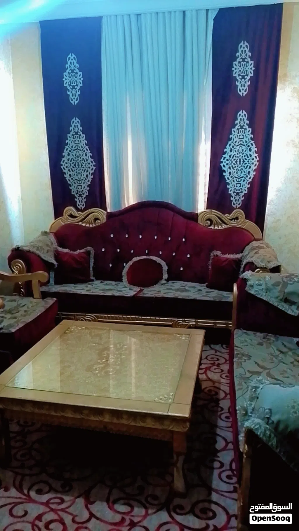 طقم كنب حفر مستعمل للبيع