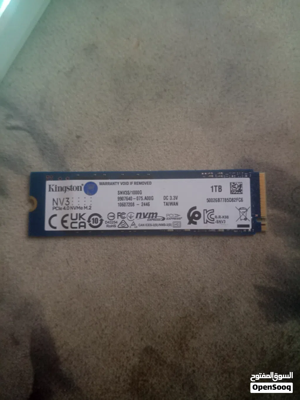Kingston NV3 M.2 NVMe SSD 1T!