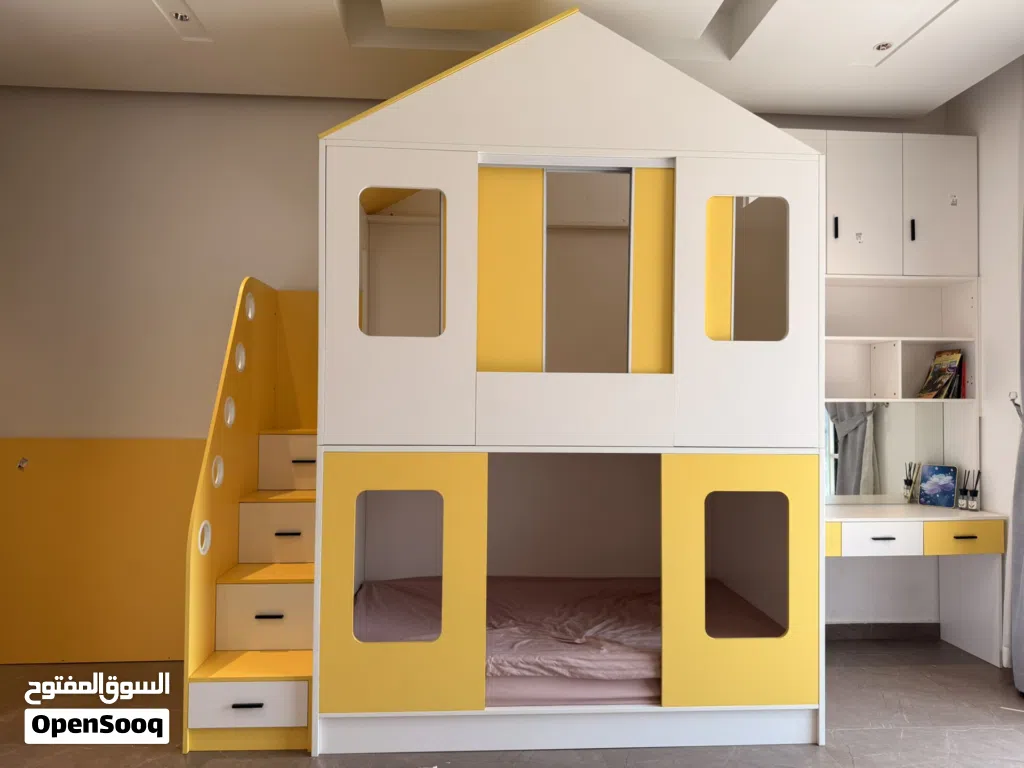 سرير أطفال طابقين فخم / Luxury Bunk Bed for Children