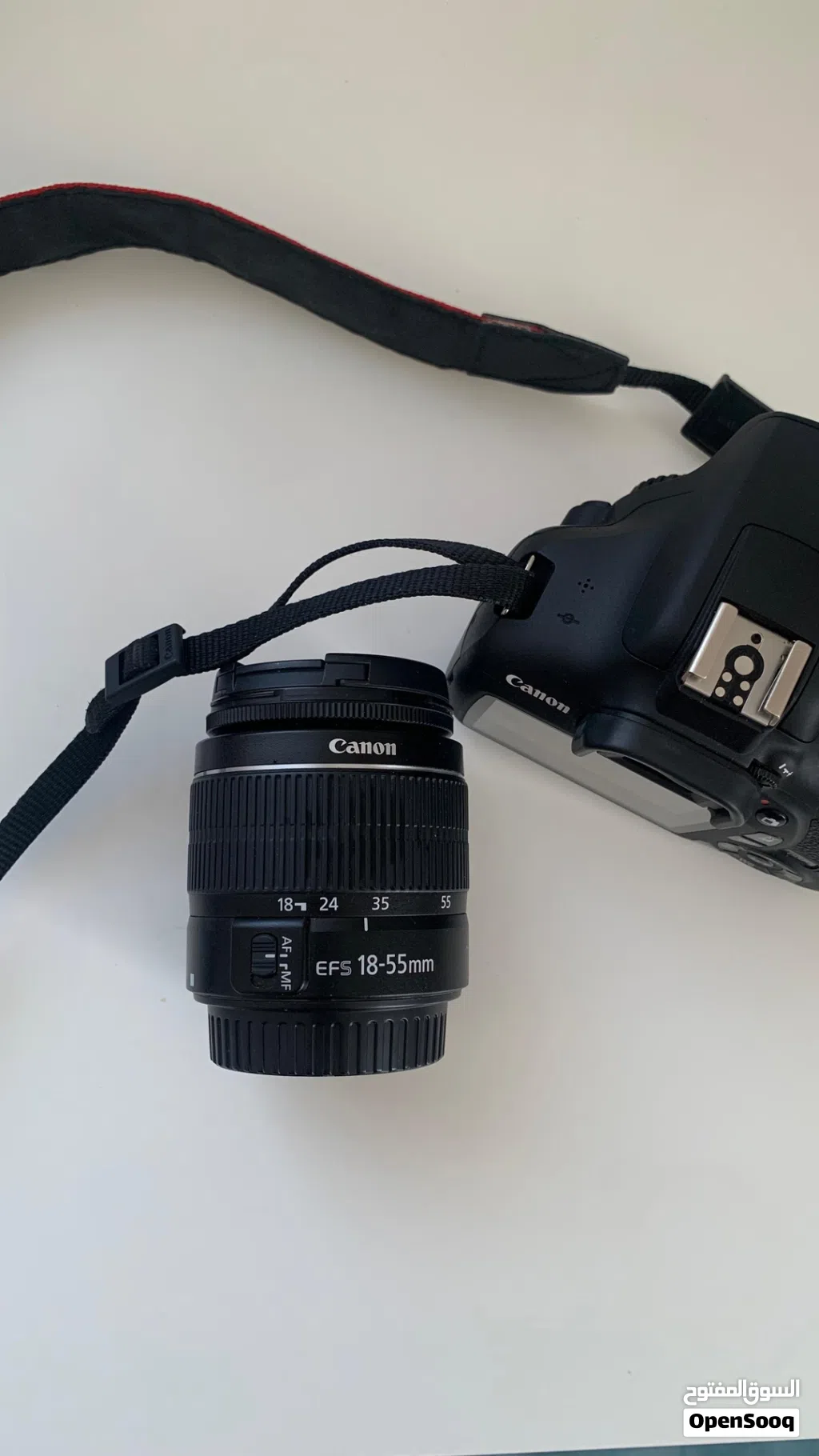 كاميرا Canon EOS 2000D مع عدسة 18-55mm للبيع