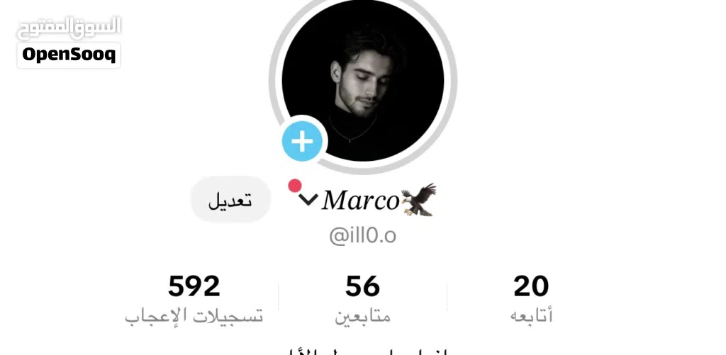 يوزر حساب تيك توك