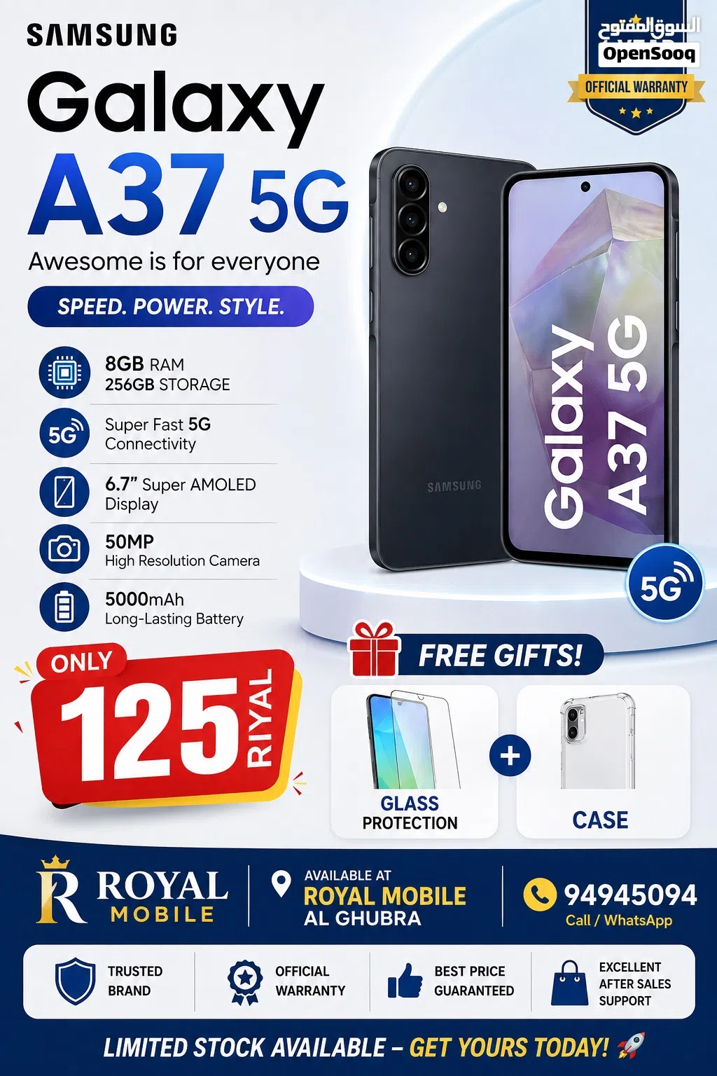 Samsung A37 5G (256GB)