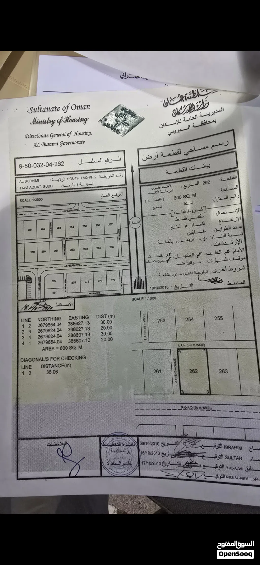 ارض سكنية للبيع في العقدة الجنوبية تم بناء مجموعة من المنازل بالقرب منها ويوجد منزل ملاصق للارض