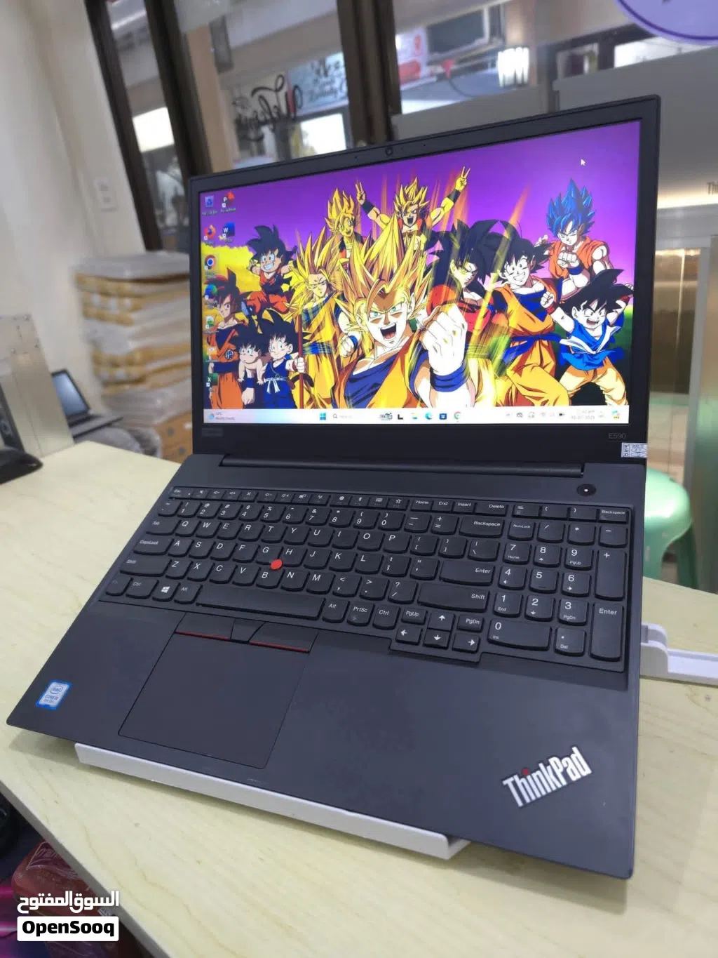 Lenovo ThinkPad e590 جيل ثامن اجهزة كرت هيكل معدني وقوي ضد الخدوش والصدمات