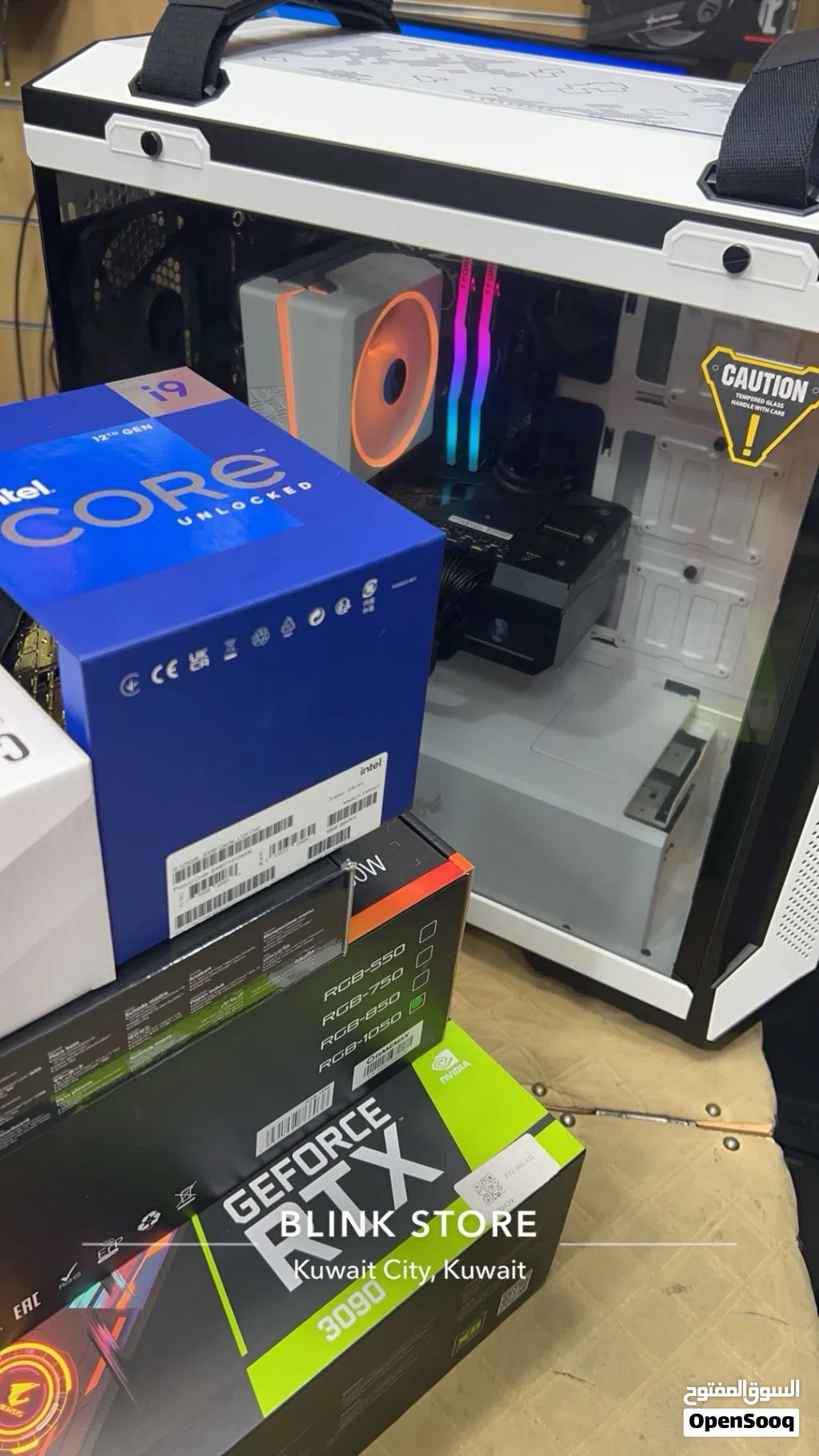 للبيع: كمبيوتر ألعاب وتصميم خارق (PC Gaming) بمواصفات جبارة