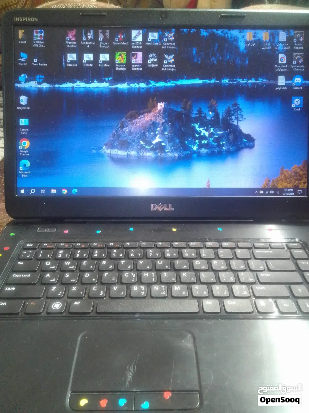 للبيع لابتوب Dell core i7