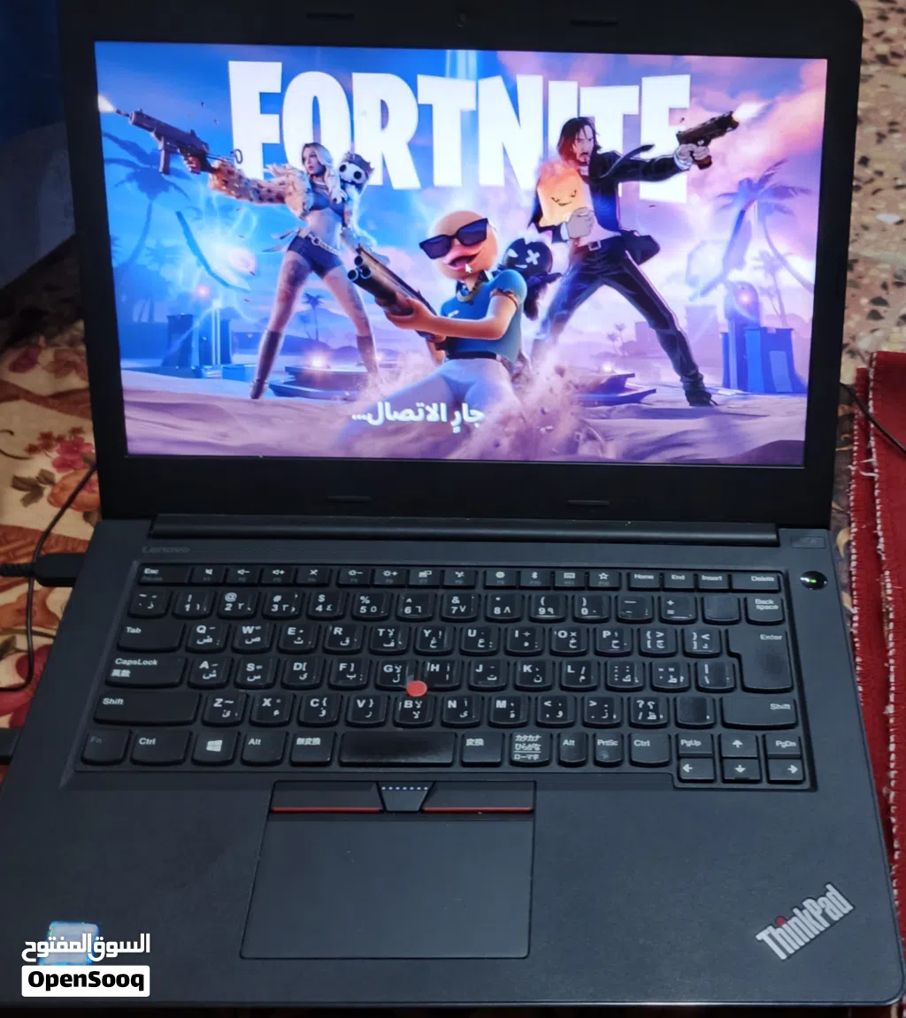 Lenovo ThinkPad E470تشغلك العاب متوسطة الى ضعيفة