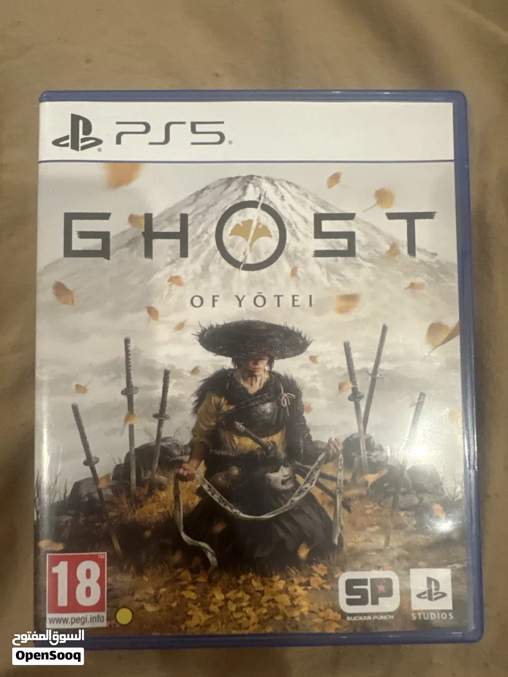 دسكه GHOST of yotei نضيفه