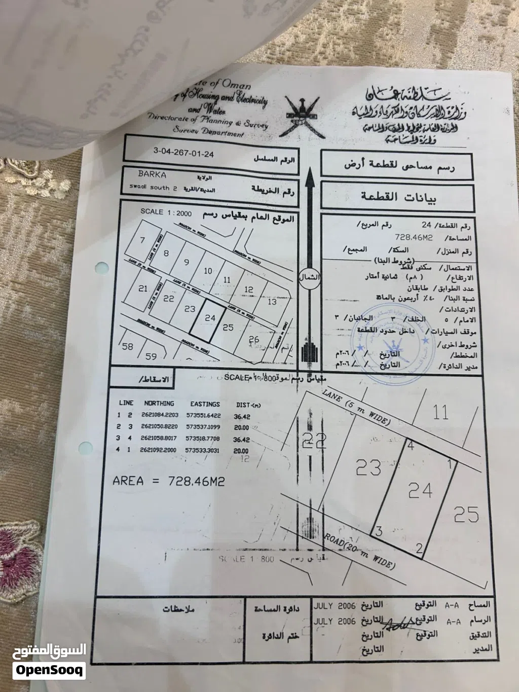 بركاء منطقة السوادي فرصه ذهبية للبناء والاستثمار