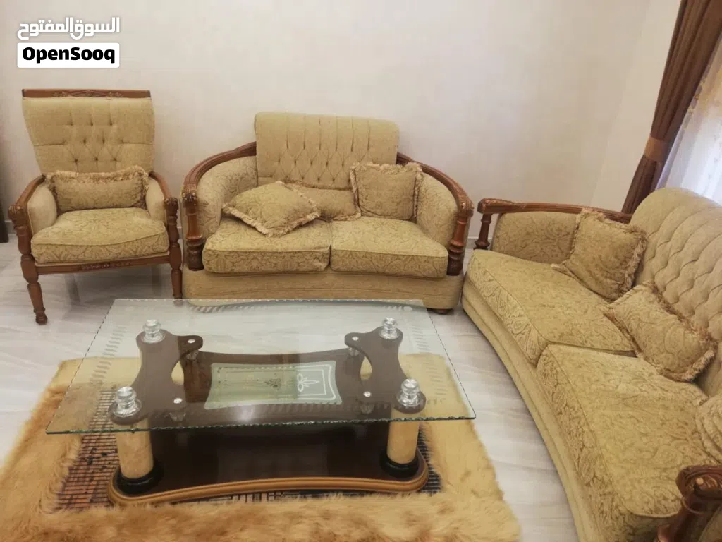 طقم كنب 9 مقاعد صالون ضيوف