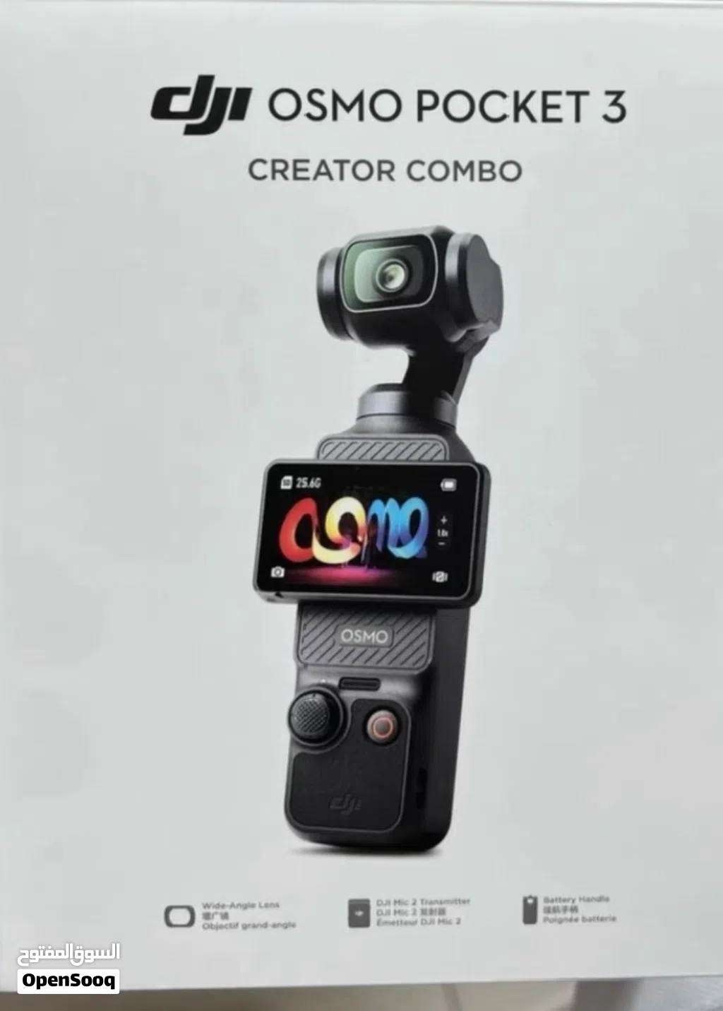 dji osmo pocket 3 جديد كرتونه موجود بنا