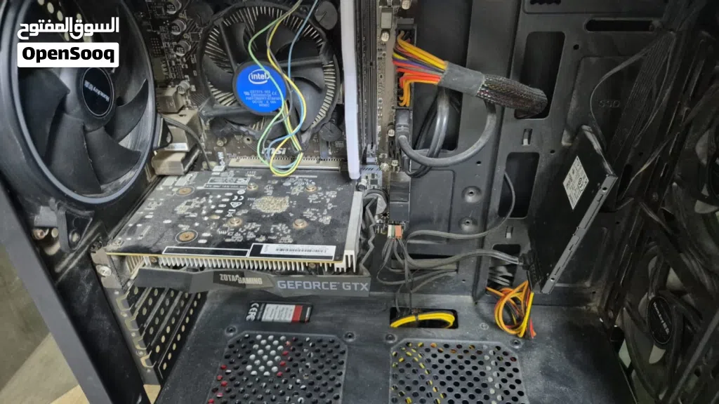 كور 5 جيل تاسع مع كرت gtx 750ti سعر حرق