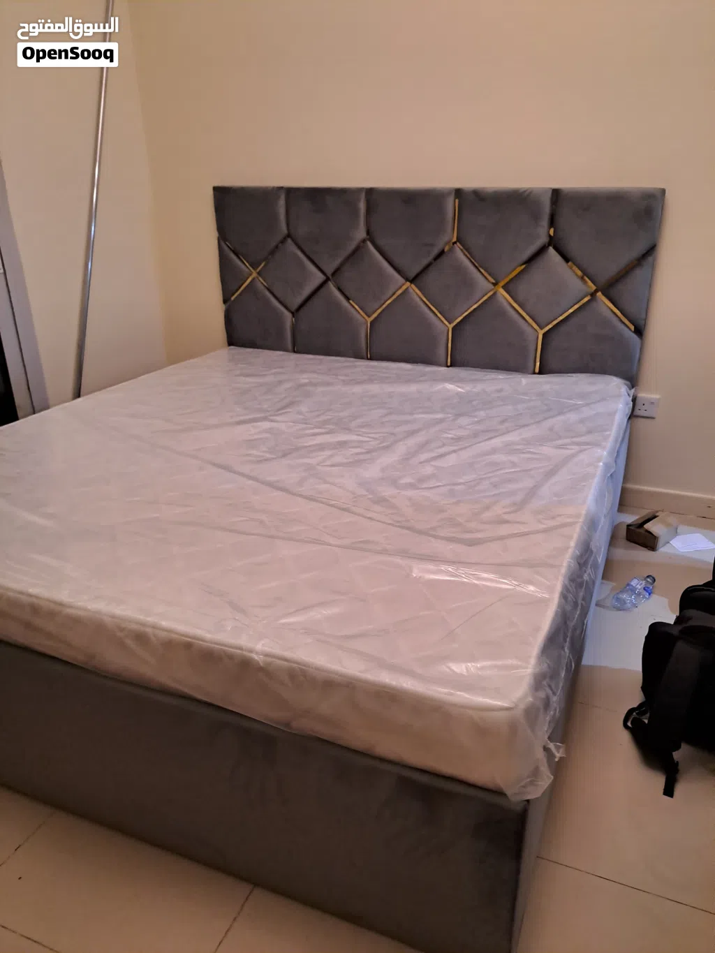 We're selling Brand 150 x 190 Queen size Bed frame with Medical Mattress 12 cm
