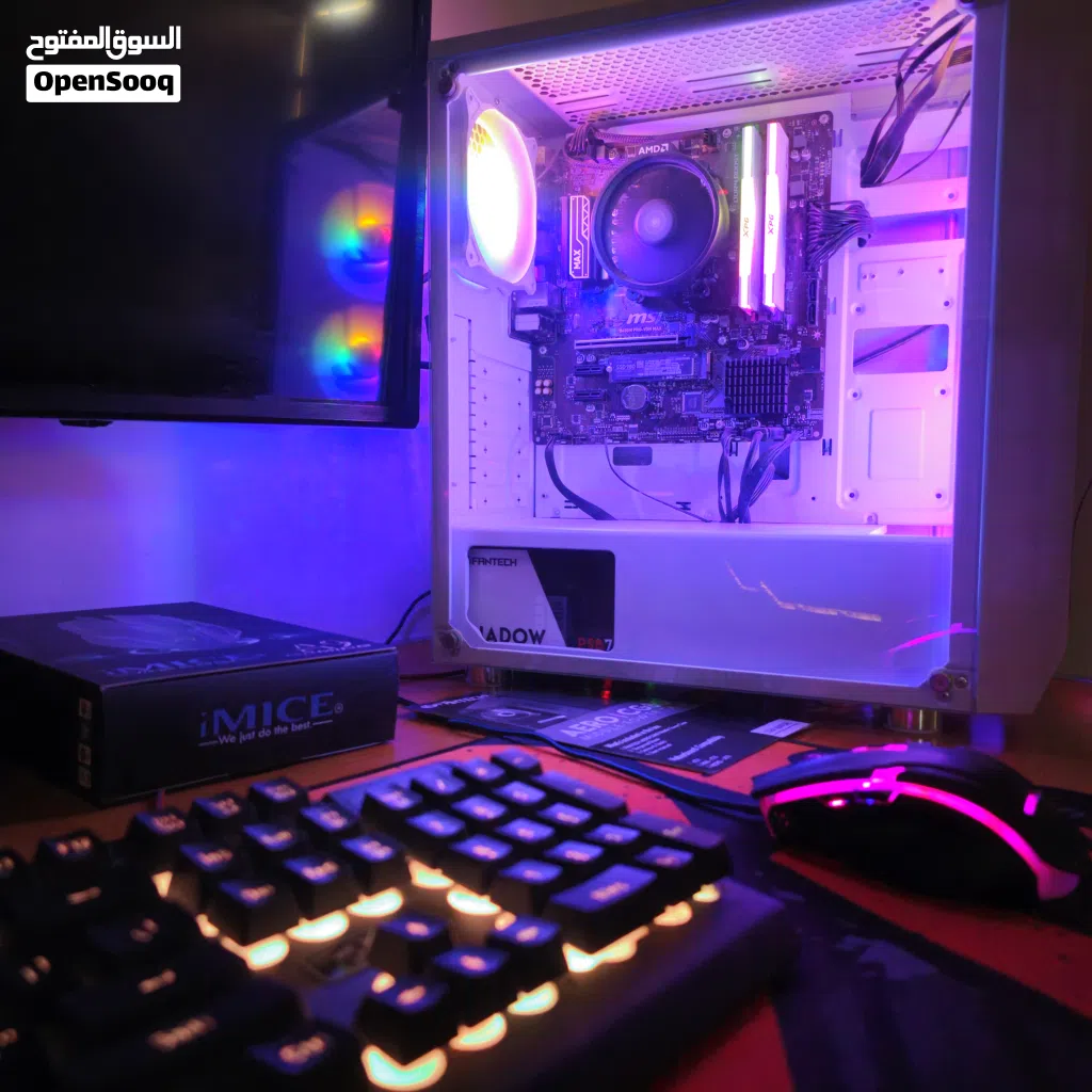 تجميعة / كمبيوتر ألعاب / حاسبة / Gaming PC بسعر مناسب لأن مستعجل.. اقرأ الوصف!