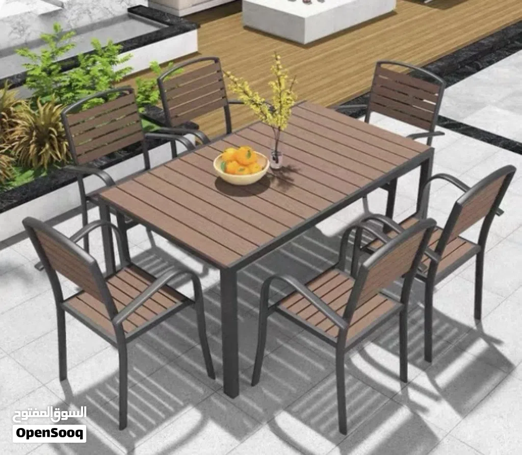 Outdoor Furniture Table with chair