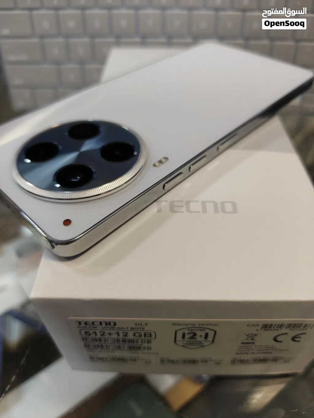 Tecno camon 30 5G 512 GB بحالة الوكاااله