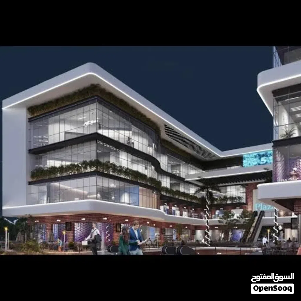 للبيع مكتب متاجر بالفعل بايجار 36,250 إستلام فوري داخل X Plaza mall أمام الياسمين 4 مباشره