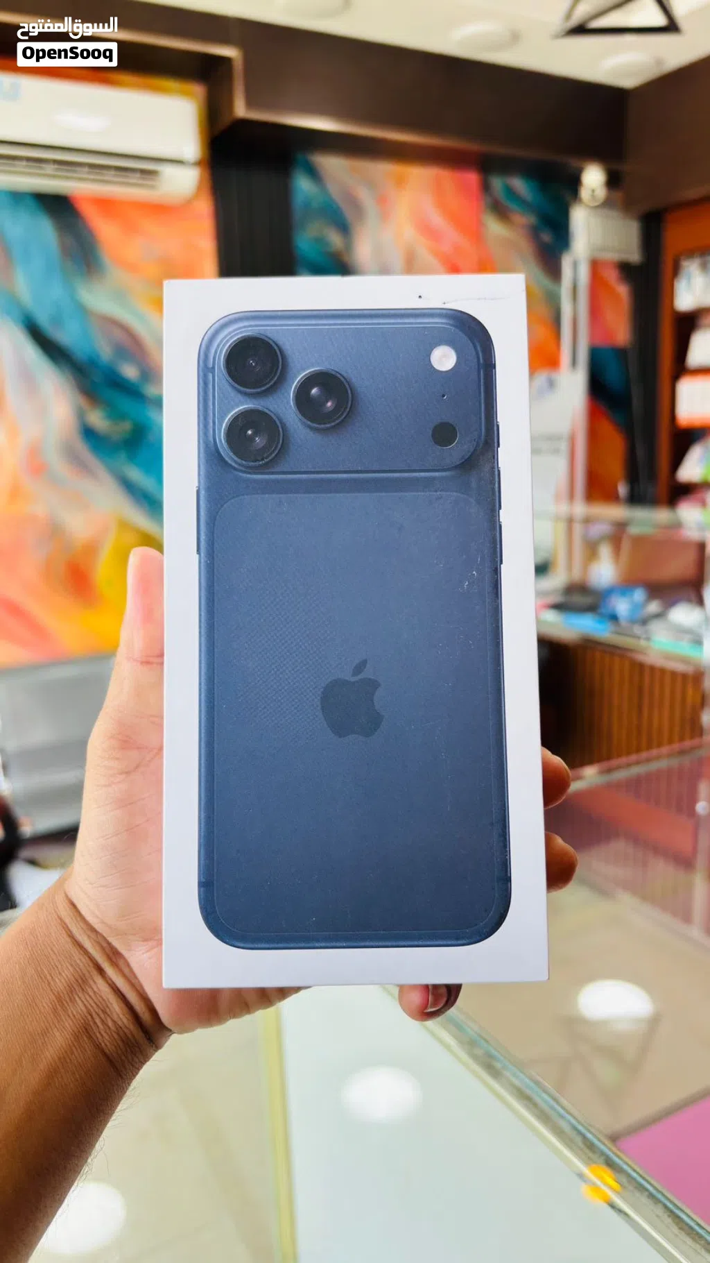 iPhone 17 Pro Max, 256gb Blue Arabic