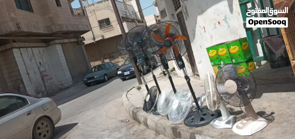 مراوح بحالة الوكاله للبيع مراوح مكتب ومراوح معلقه ومراوح عمودي
