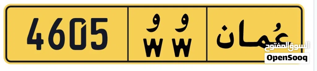 رقم مميز 4605 ww