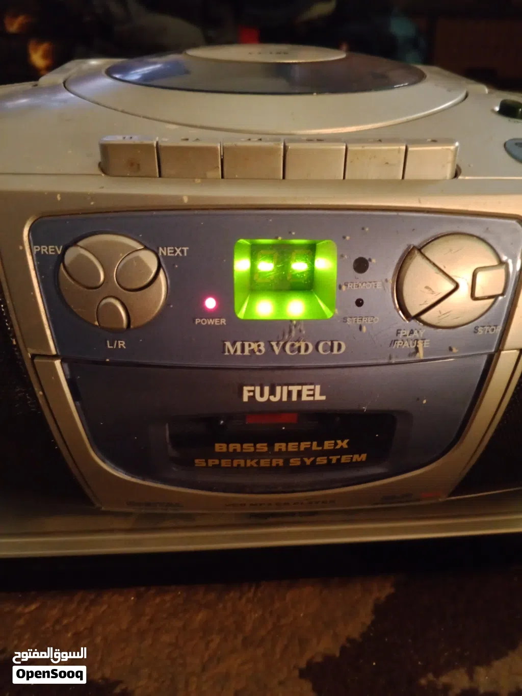 مسجل كاسيت و CD و DVD سوني