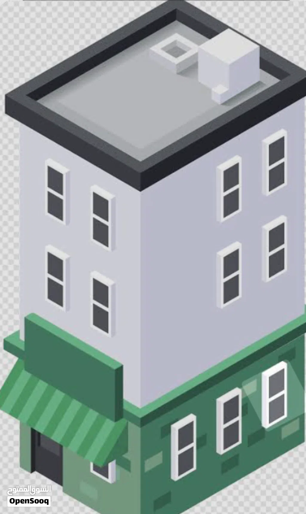 عماره سكنيه 8 شقق وملحق جاهزه للتسليم