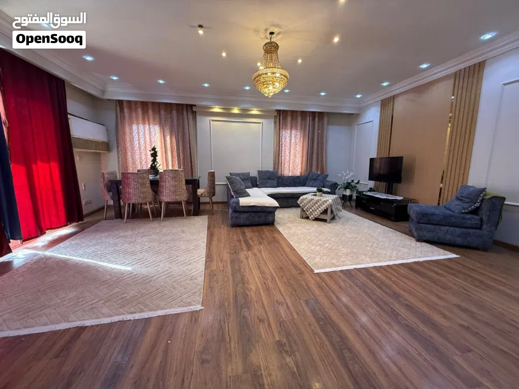شقه مفروشه للايجار اليومي والشهري فى ارقي احياء المهندسين