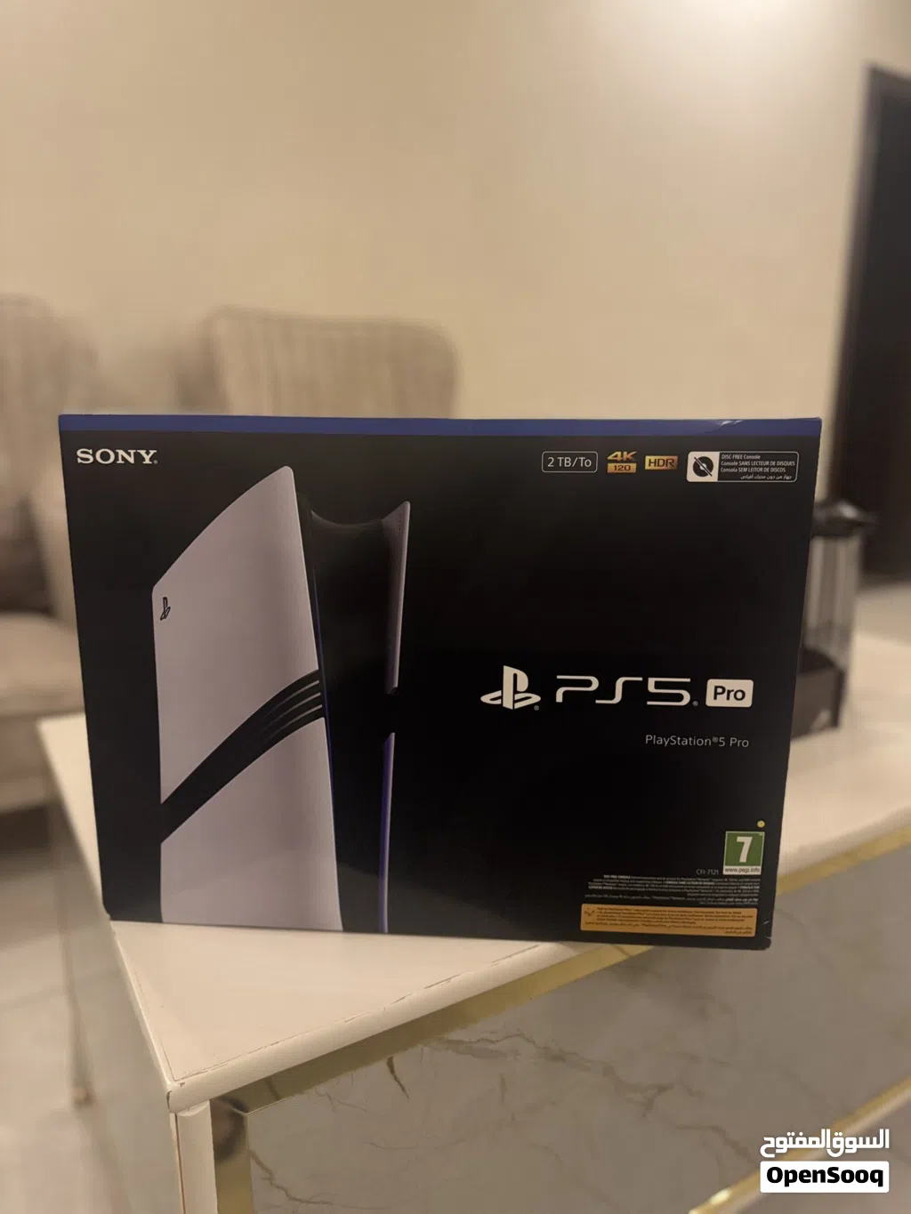 PS5 Pro جديد بالكرتونة