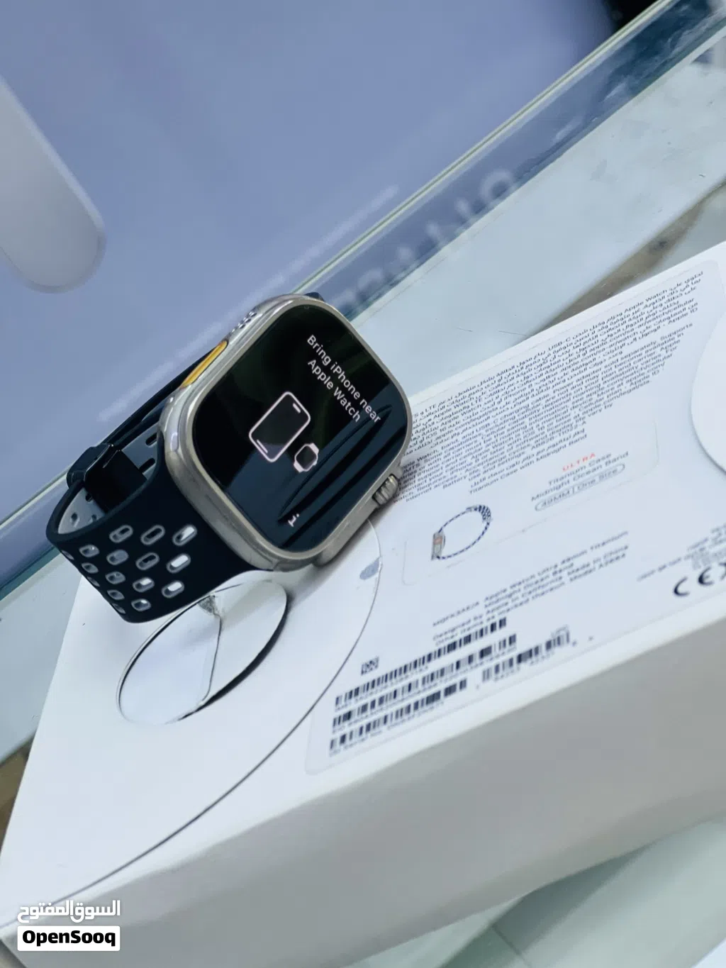 Apple Watch Ultra 1 49mm Titanium Midnight Ocean It’s Very Good Condition Full clear coating