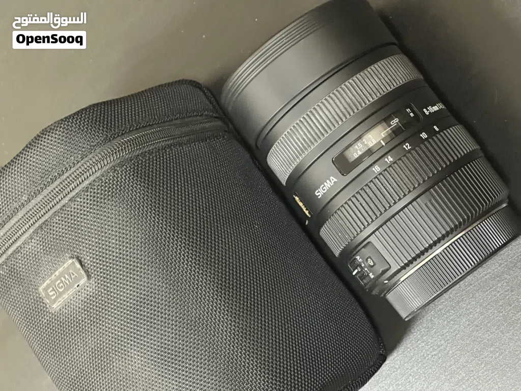للبيع / For Sale – Sigma 8–16mm f/4.5–5.6 DC HSM Lens