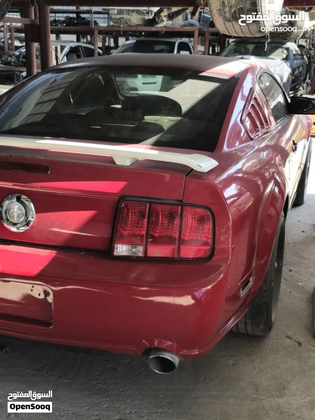 متوفر قطع غيار سكراب فورد موستانج في صناعية بركاء Ford Mustang Spare Parts امريكي