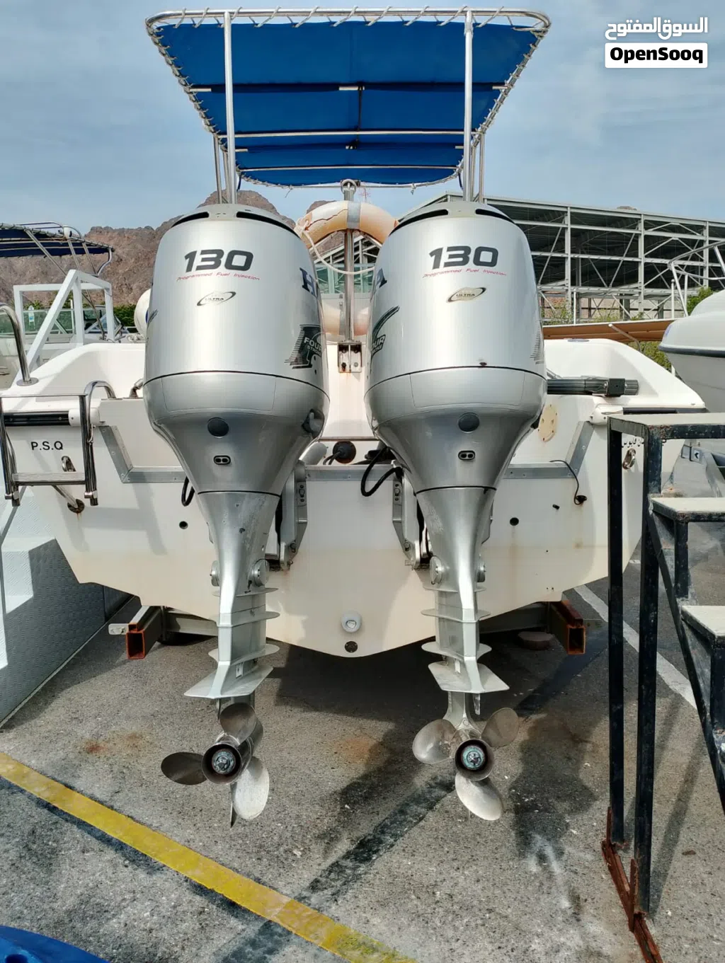 Honda Twin Engine Boat with basement Cabin - bedroom cum seating setup