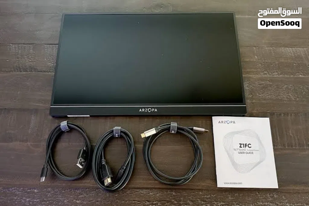 شاشة arzopa z1fc 144hz بحالة ممتازة