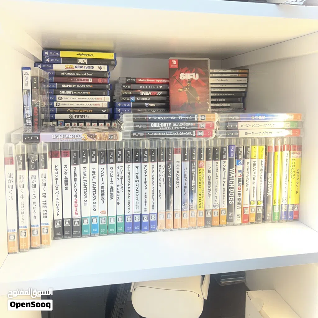اشرطه Nintendo PS1/2/3/4/5