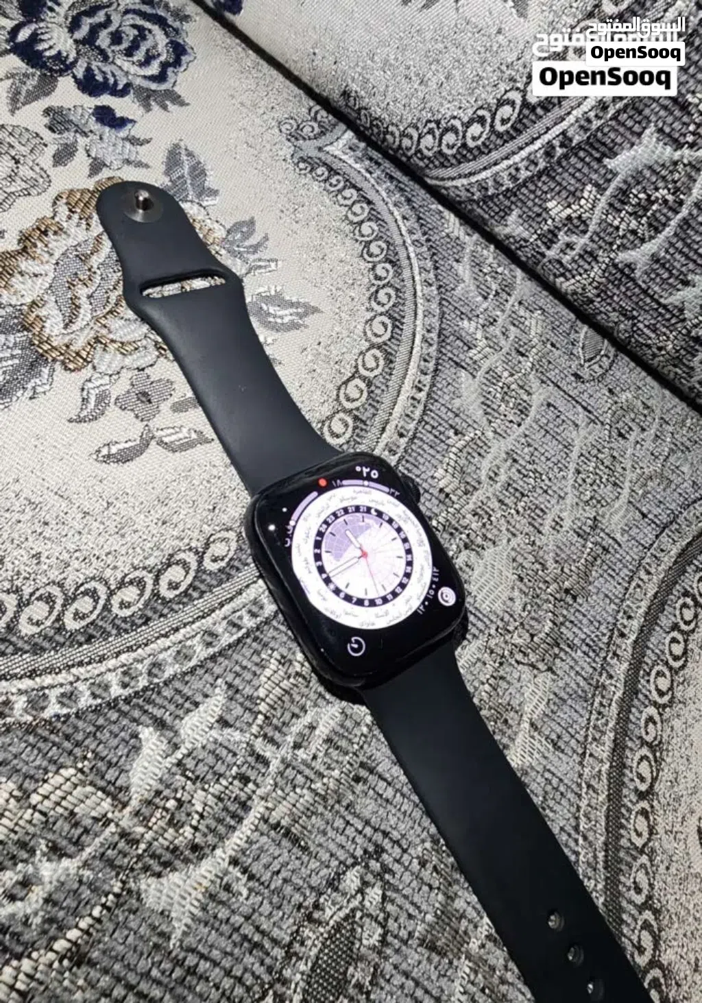 ابل واتش سيريس 7 مقاس 45mm معو شاحن اصلي معو 6 كساتك