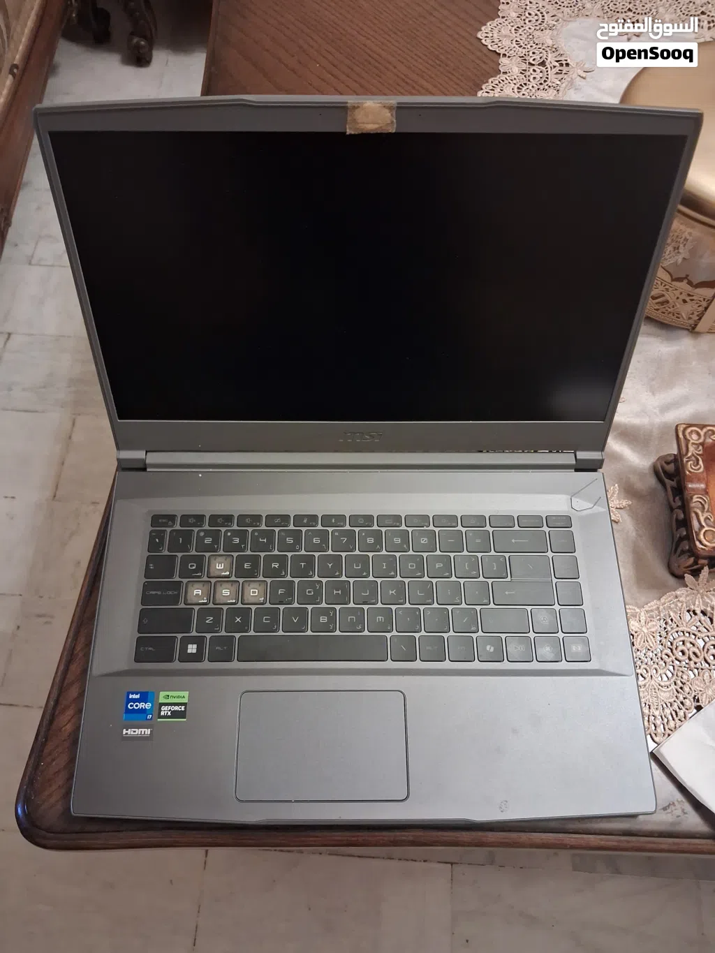 msi thin 15 - core i7