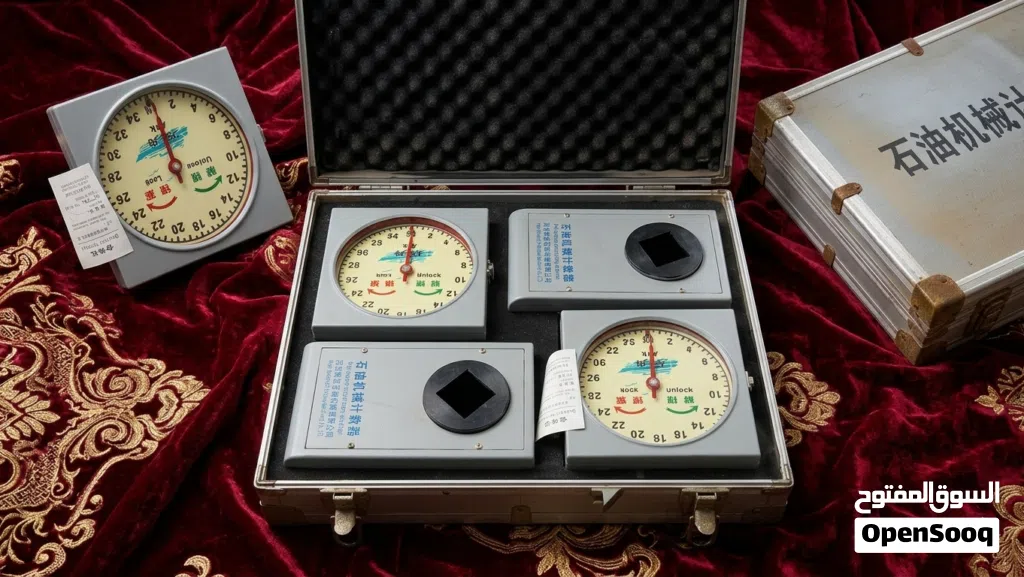عداد ميكانيكي للمعدات والآلات النفطية (جديد 100% وبكامل ملحقاته) petroleum machinery counter