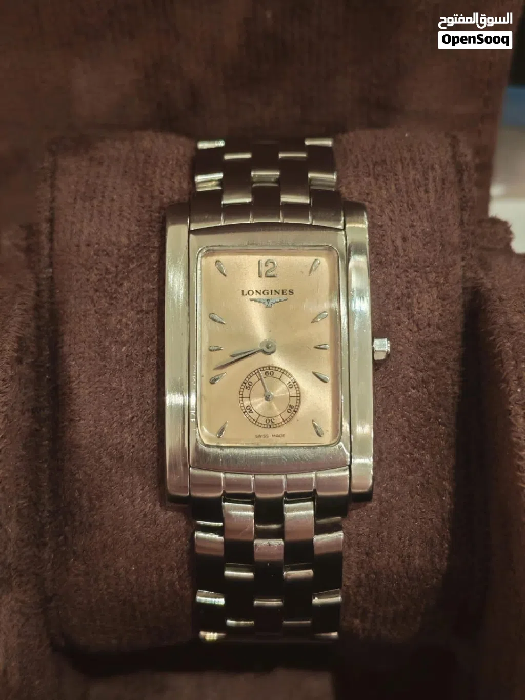 ساعة Longines DolceVita بميناء سالمون مميز السعر نهائي.